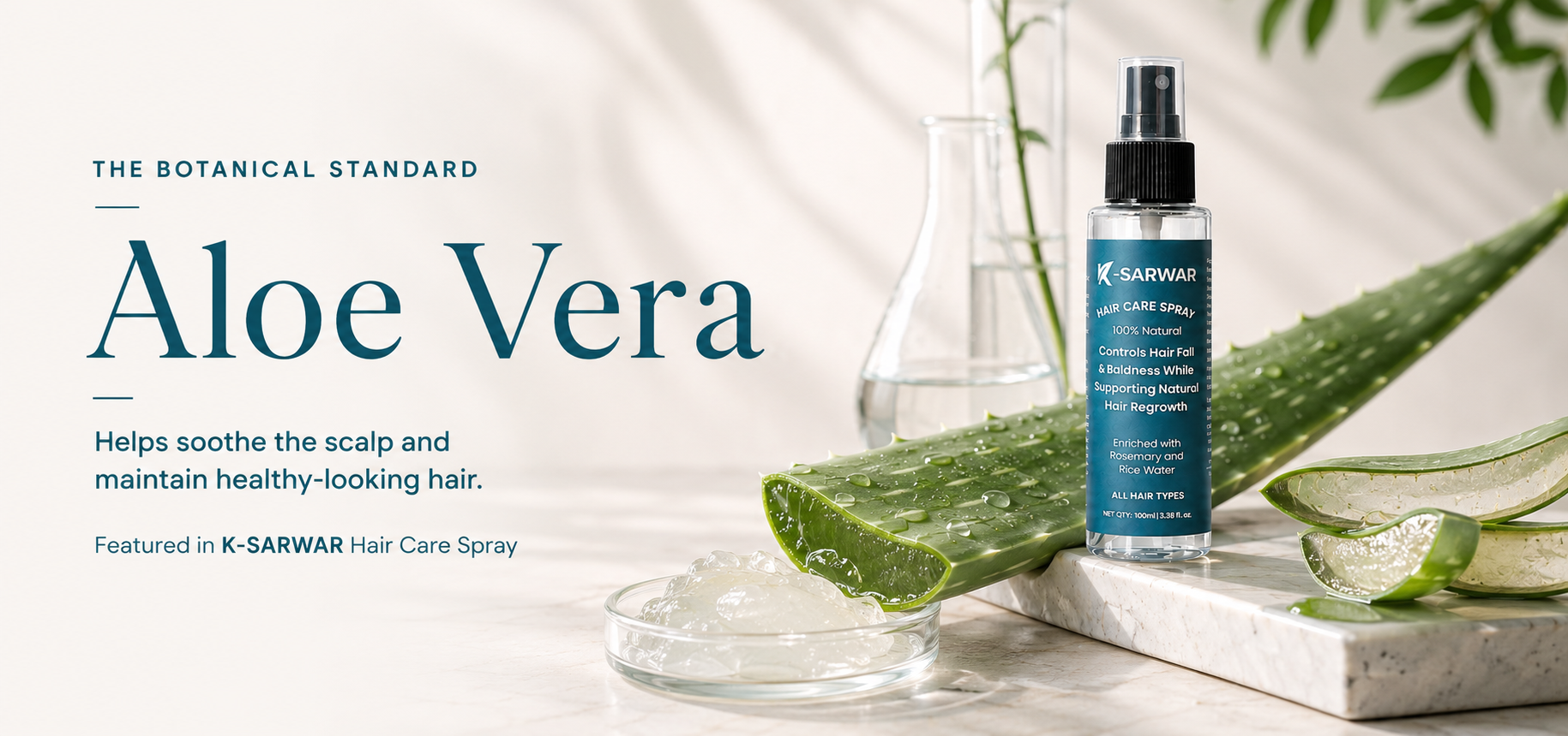 Aloe Vera ingredient banner